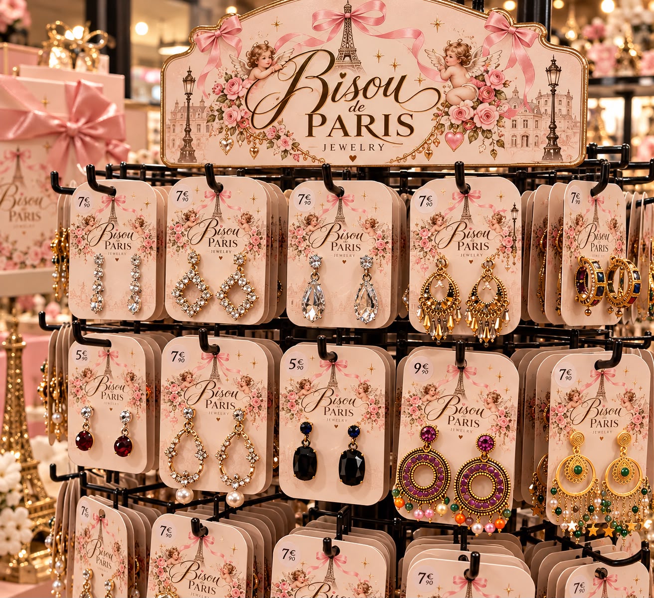 Drop earrings for every mood
